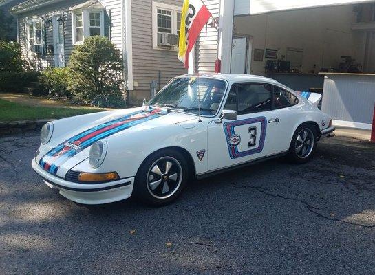 Porsche 911 after carburetor repairs