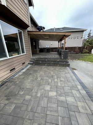 New back yard remodel