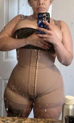 Stage 2 5xl mocha strapless faja