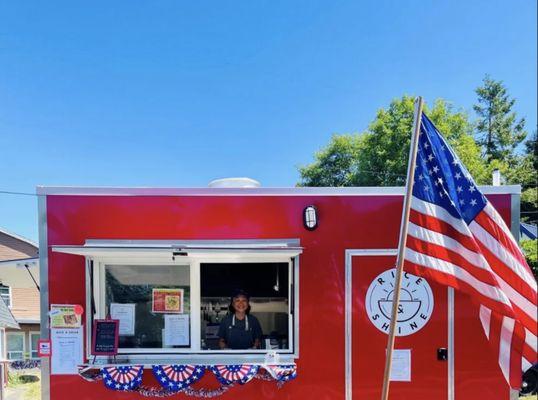 The food truck.