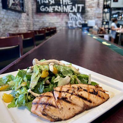 Sesame Miso Salmon Salad