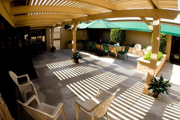 Bobbitt Mortuary Courtyard Patio