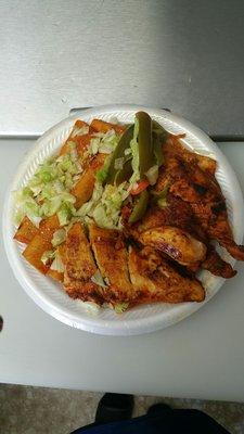 Taqueria Corona has chicken enchiladas friday-saturady for $8.00