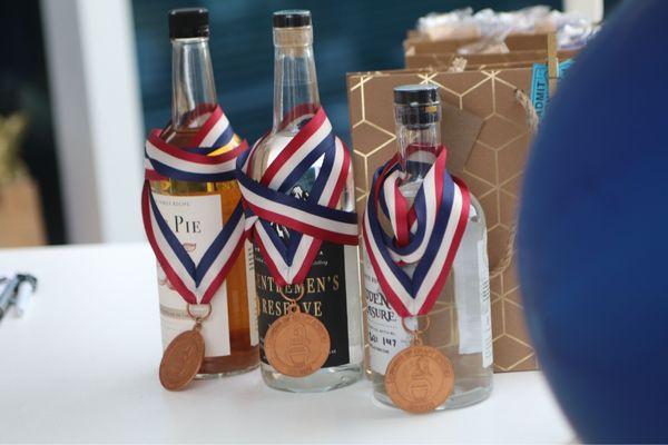 Award winning spirits !