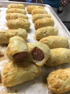 Gluten Free Party Sausage Pretzel Bites