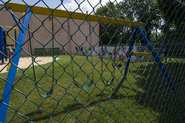 One of our Swing Sets for Summer Camp