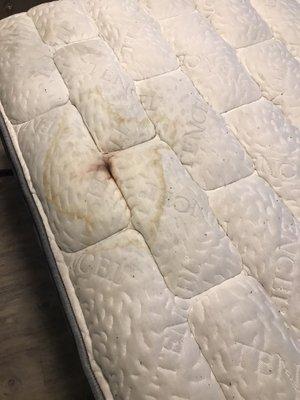 Mattress before and after