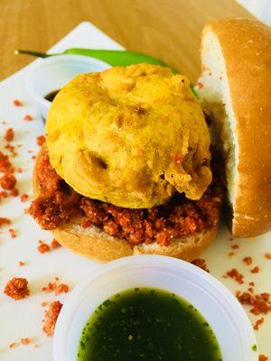 Our very famous Indian Burger - Vada Pav