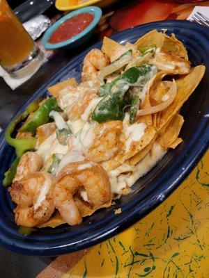 Shrimp nacho