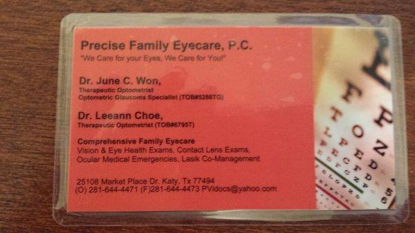 Their business card