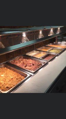 Turkey & Dressing and Roast Beef Buffet