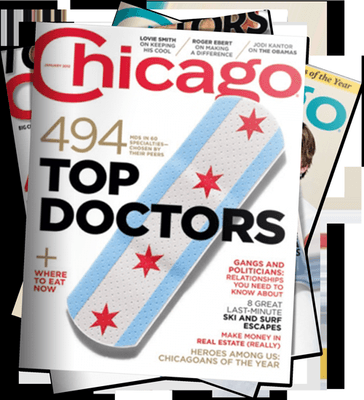 Dr Madda has been chosen by Chicago Magazine as one of its "Top Doctors" more than 14 consecutive years.