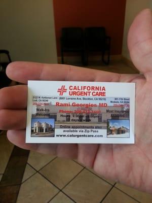 California Urgent Care Center