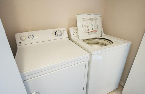 Washer and dryer