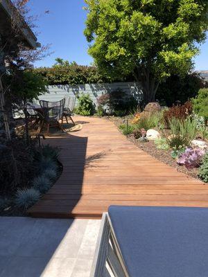 Ipe wood deck