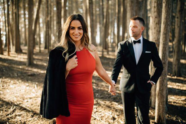 Glamorous Engagement shoot in Moss Beach