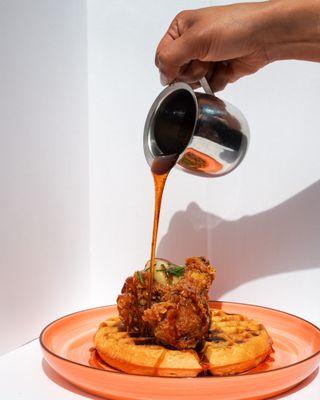 Hot Chicken & Waffles