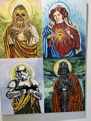 Star Wars themed art