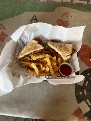 Best BLT and fries in town!!