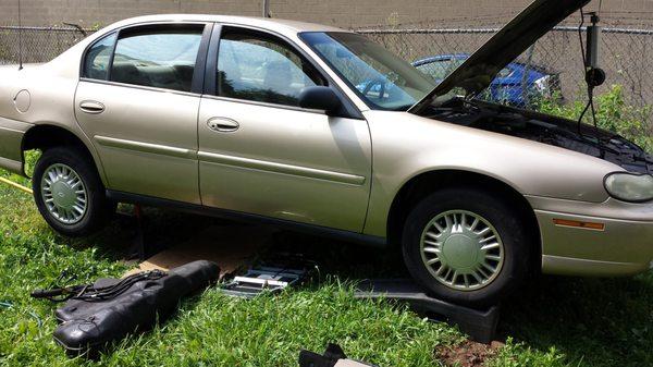 Fuel pump replacement.