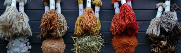 When we say NATURAL DYES, this is what we mean.