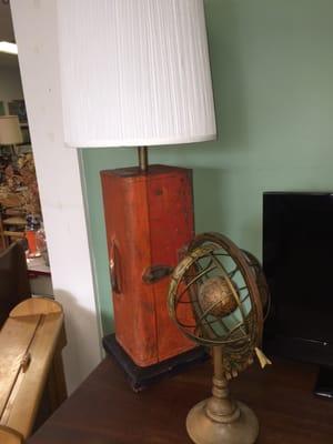 Lamp made out of a toolbox!