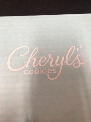 Package @Cheryls cookies