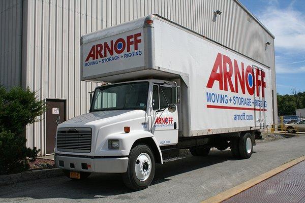 One of the many trucks in our fleet to help with your moving needs.