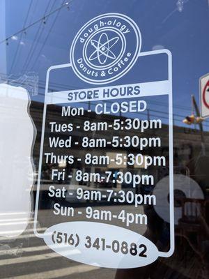 Closed at 2:20pm