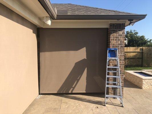 Patio shades