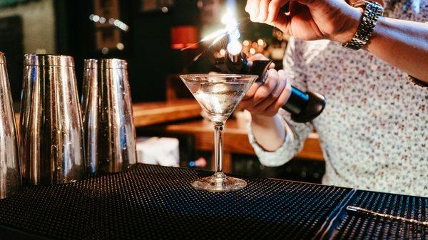 Fire up the night with a Vesper Martini, the James Bond Classic!
 
 Photoo by Joy Waters