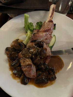 Veal chop