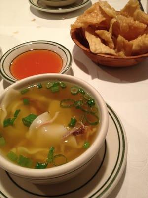 Wonton soup