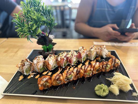 Bryan's Roll (top) and Caterpillar Roll (bottom)