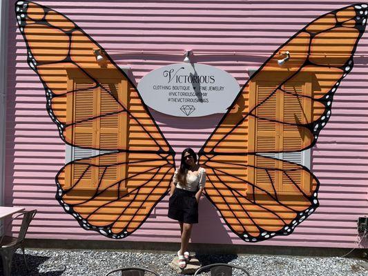 Butterfly wall