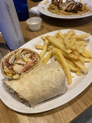 Chicken Chicken Ranch Bacon Wrap