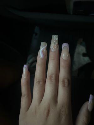 Acrylic Nail Fill In