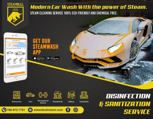 Download our stewash app