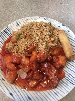 Sweet and sour chicken