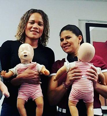 Another successful Spanish Pediatric CPR first aid training ( child care providers)