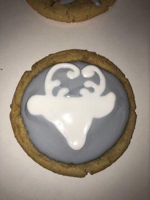 Deer logo sugar cookie!