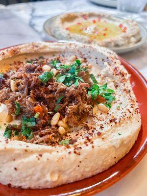 Hummus with Lamb