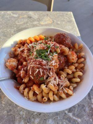 Meatball pasta