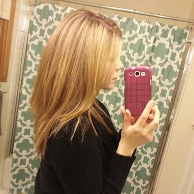 Full highlights and haircut by Dani