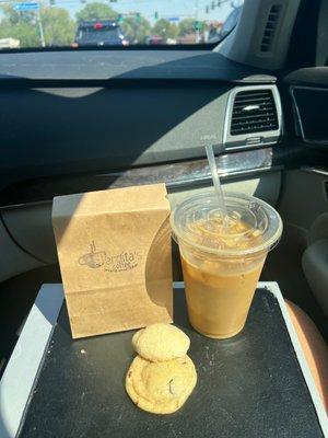 Perfect stop for great coffee and cookies!!!