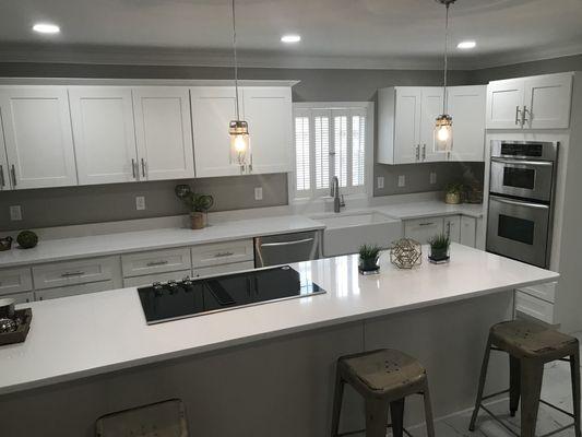 White Quartz Countertops