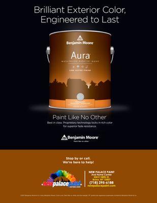 Paint Like No Other Aura By Benjamin Moore. Stop in and we will assist you on your next project!