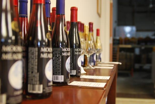 Over 30 different meads always available for tasting.