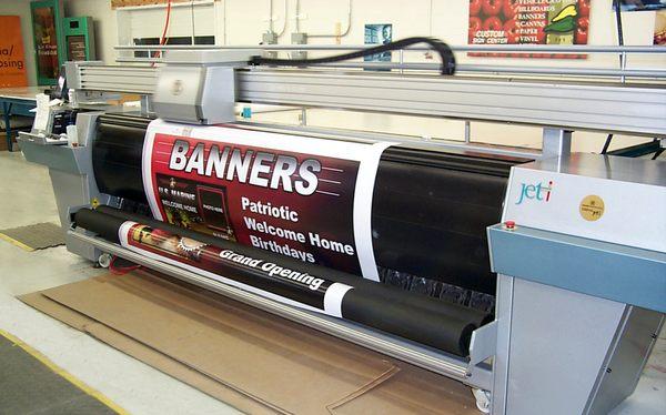 Banner printing from small to humongous!