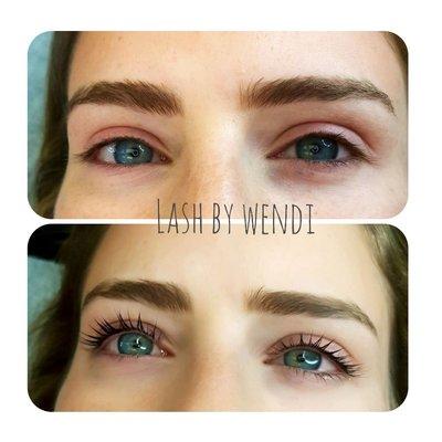 Keratin lash lift , no maintenance .